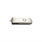 Metal Usb Drives - Factory price high quality custom logo twister style metal 8gb usb LWU847